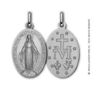 Médaille Vierge miraculeuse (argent)