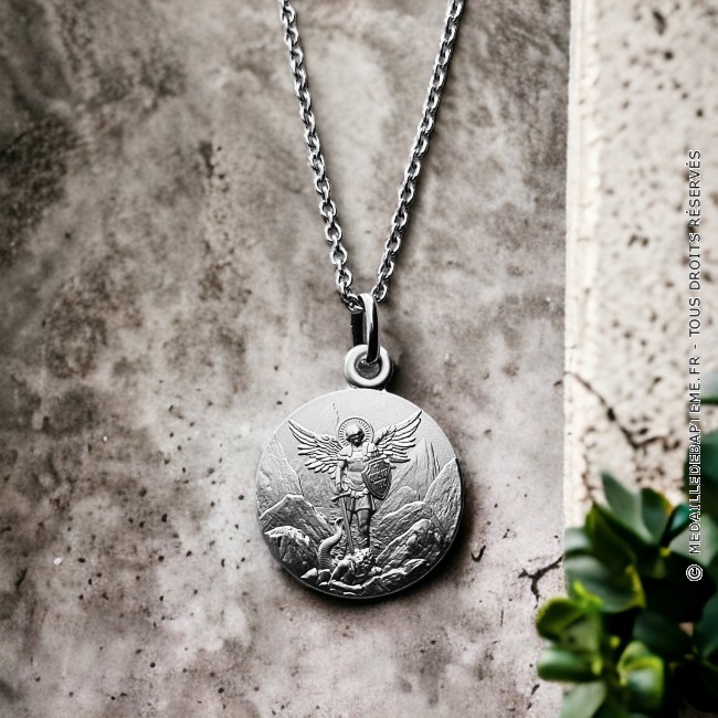 Médaille Archange Saint-Michel – Manufacture Mayaud