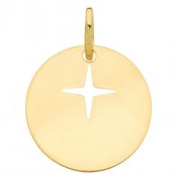 Médaille étoile du Berger (Or Jaune 18k)