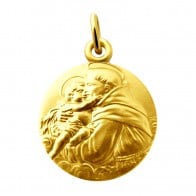 Médaille Saint Antoine de Padoue (Vermeil)