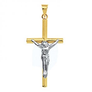 Croix Christ (Or Jaune)