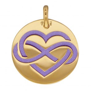 Medaille Amour Infini (Or Jaune)