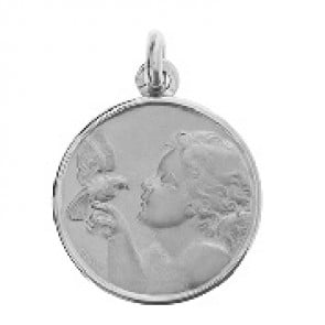 Médaille Ange et Colombe (argent)