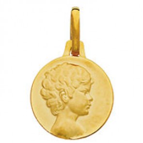 Médaille Ange Chérubin (Or Jaune)