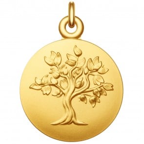 Médaille arbre de vie en Vermeil