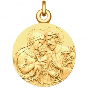 Médaille La Sainte Famille EXC. (Or Jaune)