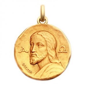 Médaille Christ Catacombes  - medaillle bapteme Becker