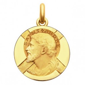 Médaille Saint André  - medaillle bapteme Becker