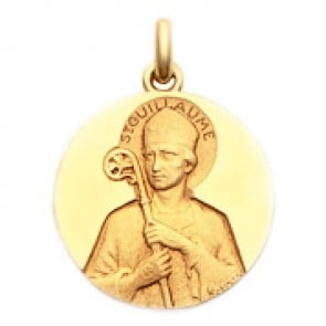Médaille Saint Guillaume  - medaillle bapteme Becker