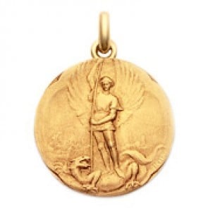 Médaille Saint Michel  - medaillle bapteme Becker