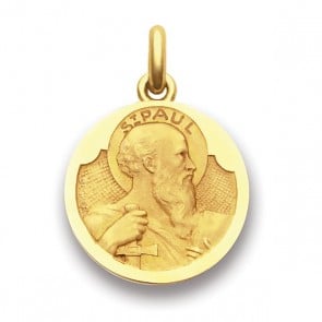 Médaille Saint Paul  - medaillle bapteme Becker