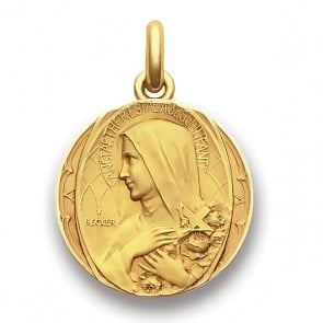 Médaille Sainte Thérèse  - medaillle bapteme Becker