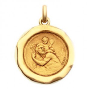 Médaille St Christophe Cachet  - medaillle bapteme Becker