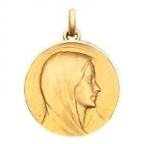 Médaille Vierge de l'Annonciation  - medaillle bapteme Becker