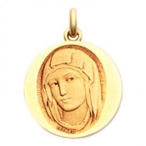Médaille Vierge de Sienne  - medaillle bapteme Becker