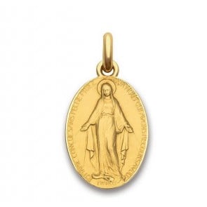 Médaille Vierge Miraculeuse  - medaillle bapteme Becker