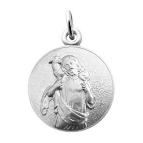 Médaille Christ Bon Pasteur (Argent) Martineau