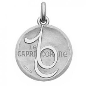 Médaille stylisée Zodiaque Capricorne BECKER ( argent)