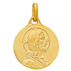 Médaille Christ (or jaune)