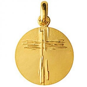 Médaille Croix Stylisée de Lay (Or Jaune)