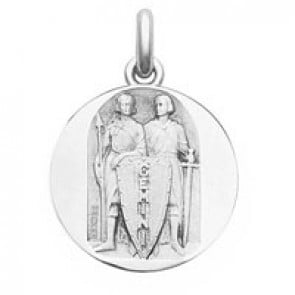Médaille Zodiaque Gémeaux BECKER ( argent)