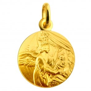 Médaille Ange et l'Enfant (or jaune)