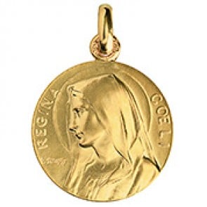 Médaille Vierge Regina Coeli (Or Jaune) - La Monnaie de Paris