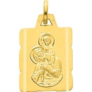 Médaille Saint Christophe Augis Or Jaune - J4918X0000