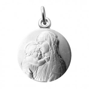 Médaille Vierge à l'enfant Botticelli Martineau (Argent) 