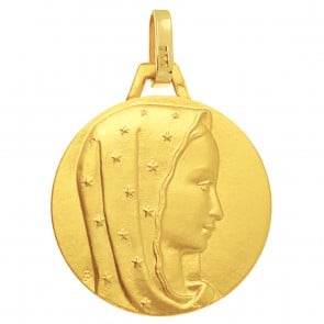  Médaille Vierge au voile étoilé