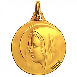Médaille Augis Vierge au voile
