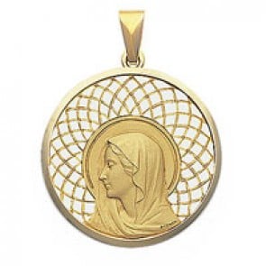 Médaille Regina  - medaillle bapteme Becker